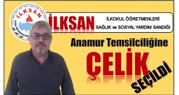 İLKSAN Anamur Temsilciliği Seçimini  ÇELİK Kazandı