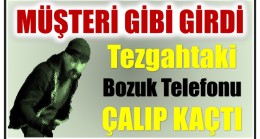 İşyeri Sahibi ” O Telefon Bozuk ve Yapılamaz , Geri Getir “