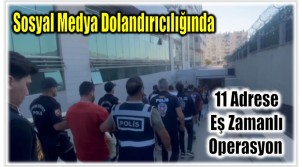 Sosyal Medya Dolandırıcılığına Operasyon ; 5 Şüpheli Tutuklandı